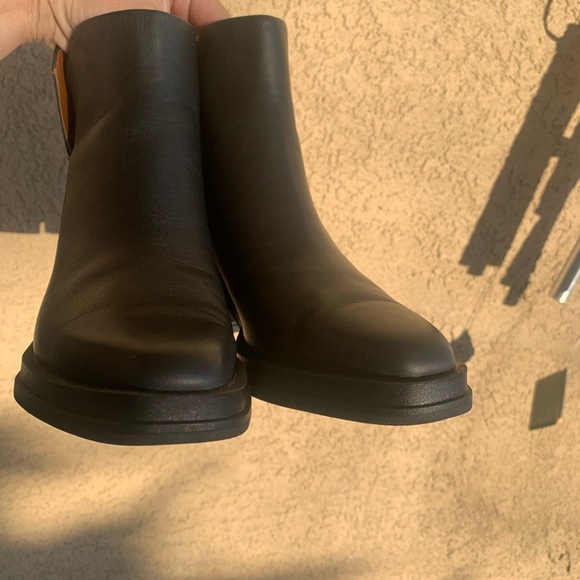 Franco Sarto dark green almost black leather boots size 6.5M - Picture 9 of 16